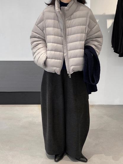 【cimz6383】實拍高領寶款排骨白鴨絨外套（白鴨絨90）251120