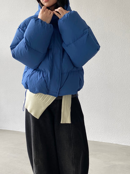 【cimz1728】實拍輕暖90％白鴨絨連帽羽絨外套251201