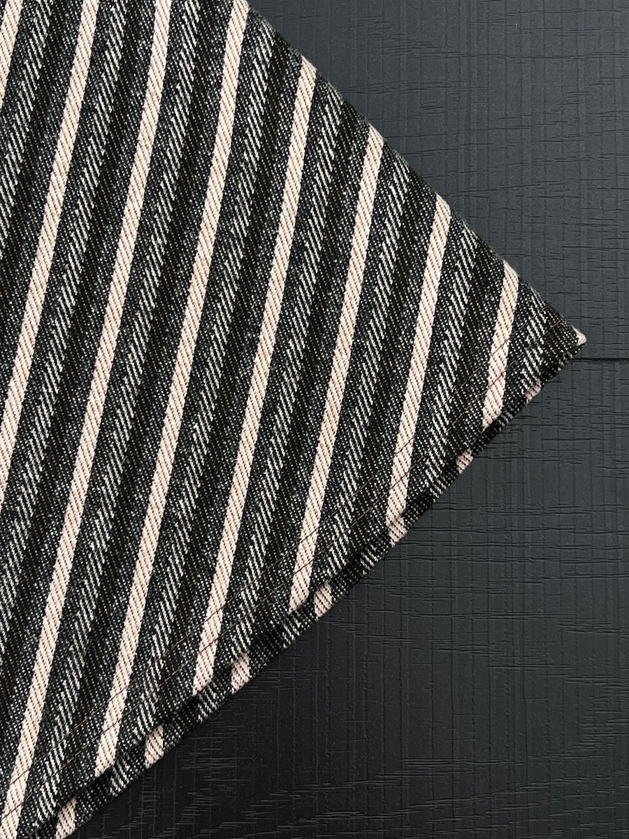 【cim2217】實拍時髦氣質斜紋高腰中長裙251030