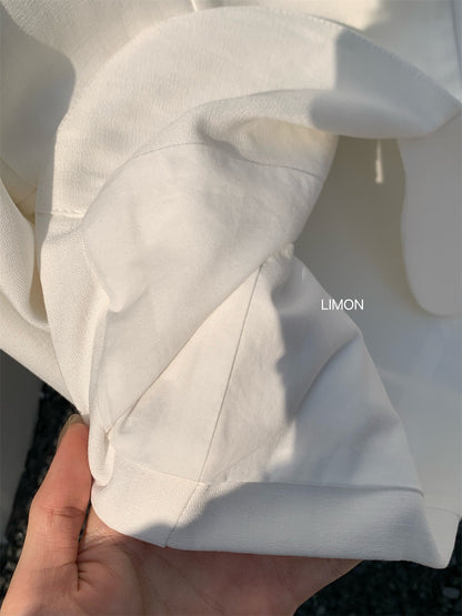 【L8253】實拍檸檬春夏百搭小西裝外套250414