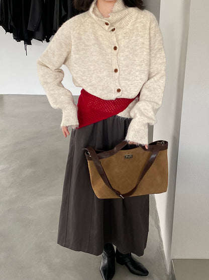 【cim8616】實拍質感加厚慵懒態度高領針織毛衣251114