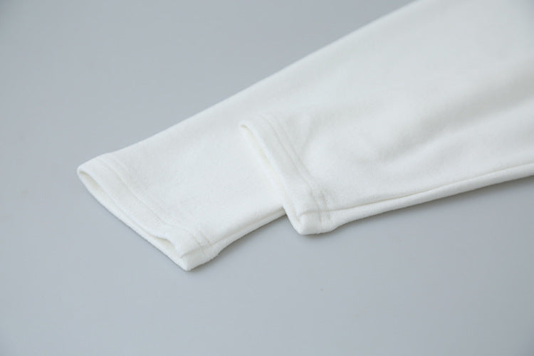 【LD3291】實拍韓國德絨小狗印花長袖T恤251103