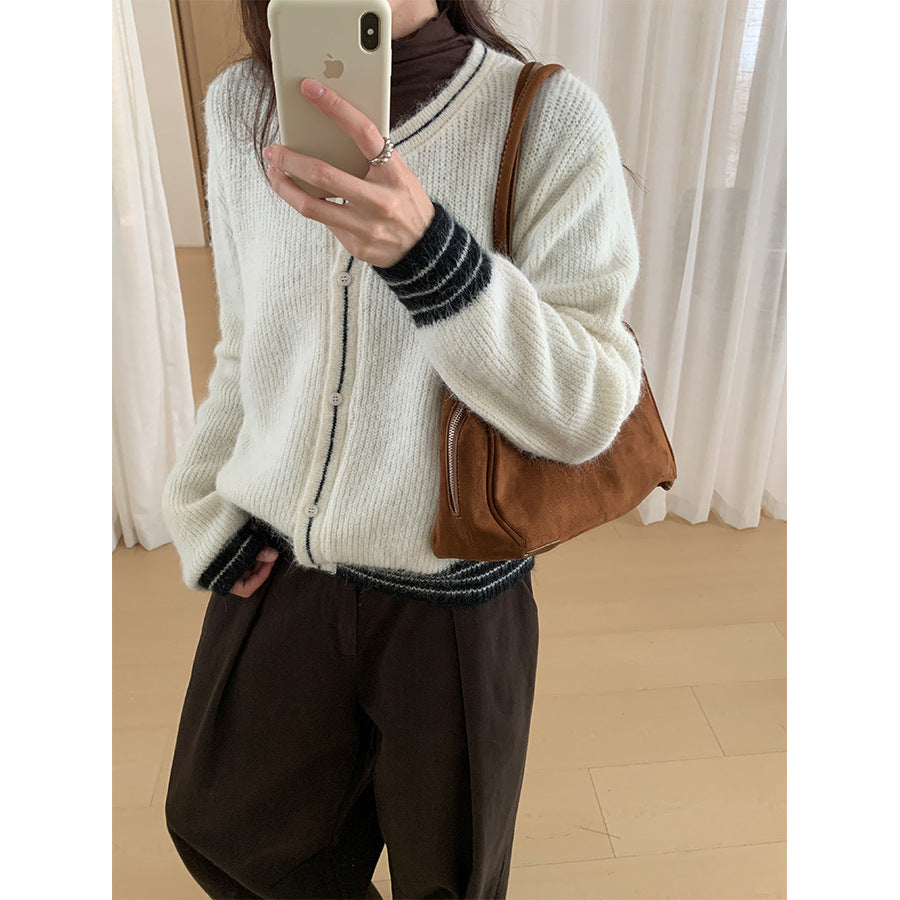 【H571】實拍小香溫柔個性針織外套251021