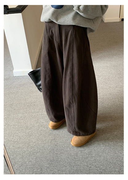 【H5519】實拍S~XL美式天絲棉厚款彎刀休閒褲251125