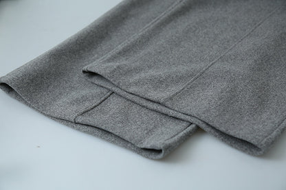 【LD11011】實拍S~XL設計感毛呢西裝闊腿褲251110