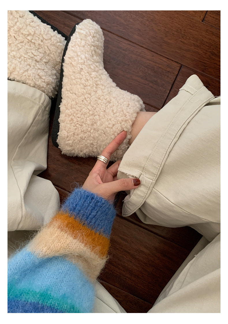 【H5519】實拍S~XL美式天絲棉厚款彎刀休閒褲251125