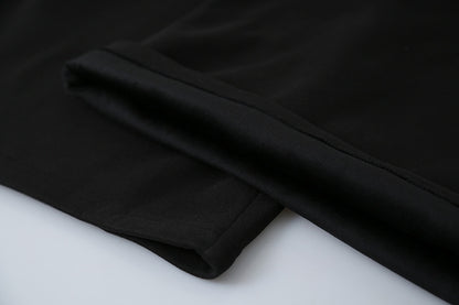 【LD11035】實拍S~L韓版寬鬆高腰毛呢加絨加厚九分褲251124