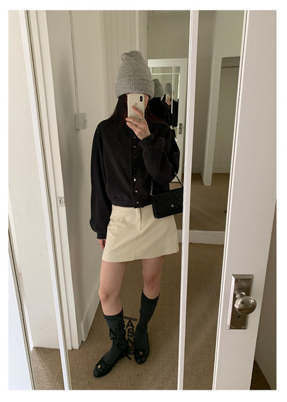 【H567】實拍秋冬挺版圓領棒球服外套251021