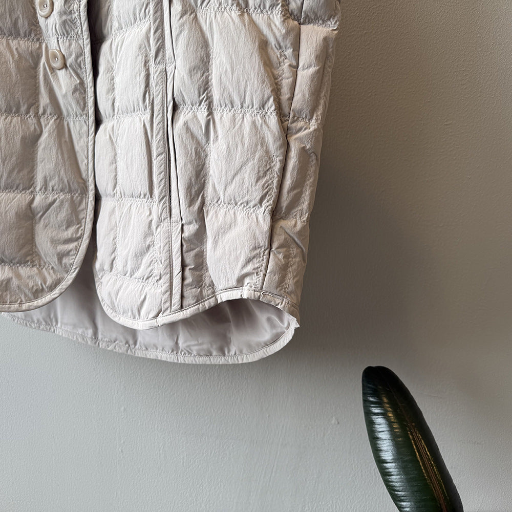 【Y82633】實拍輕暖羽絨背心（含90％白鴨絨）251016