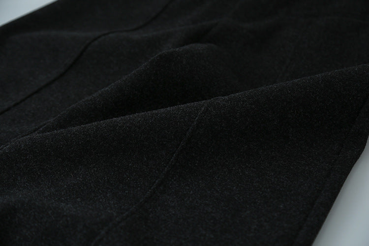 【LD11011】實拍S~XL設計感毛呢西裝闊腿褲251110