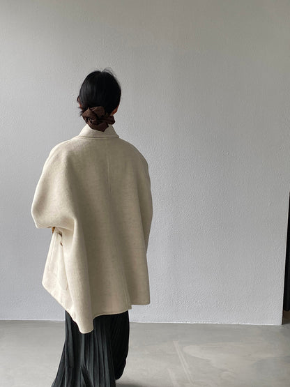 【cimz519】實拍冬天澳羊毛100%雙面呢大衣外套251201