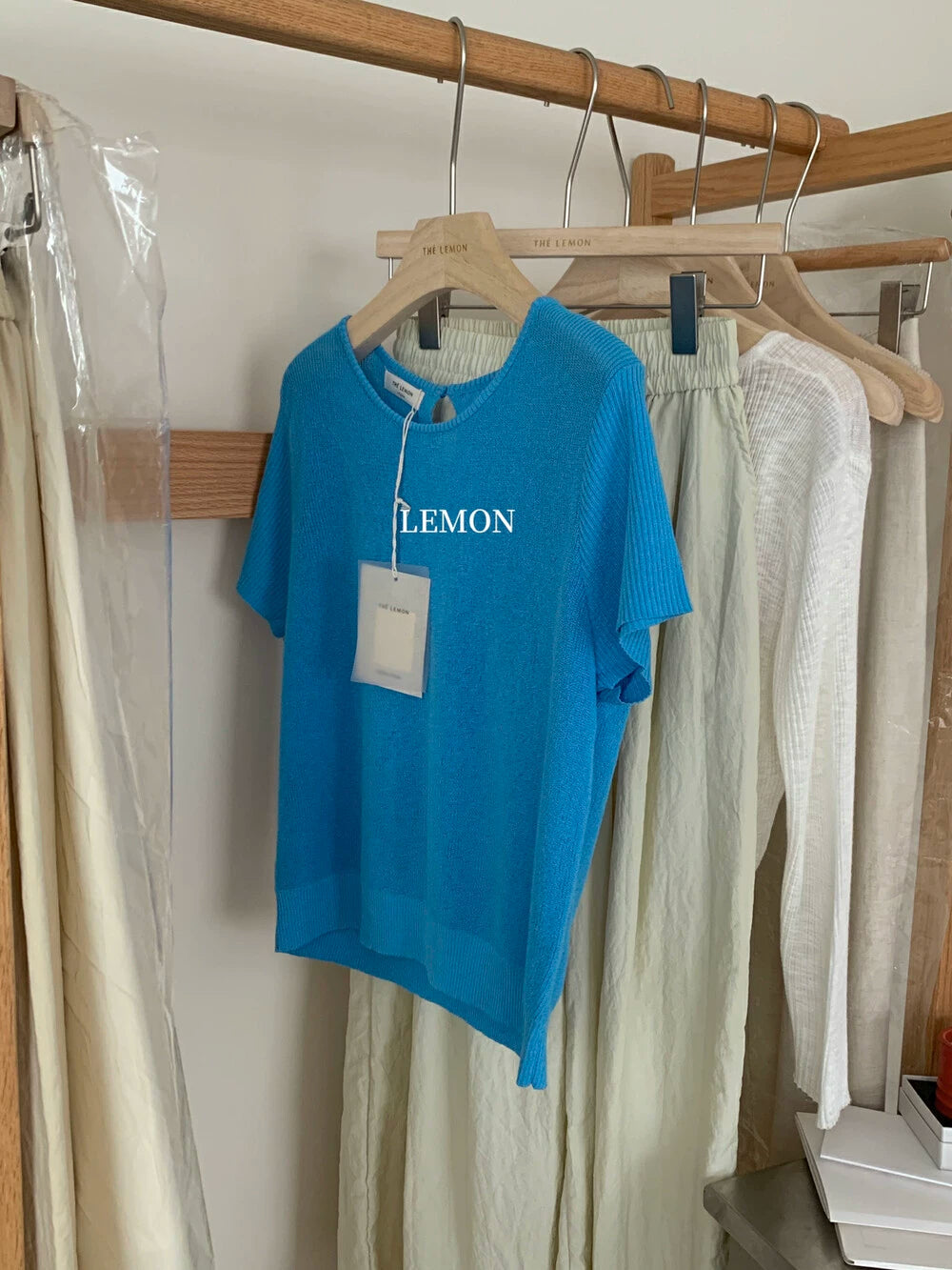 【LNM8027】實拍檸檬夏季薄款針織衫240503