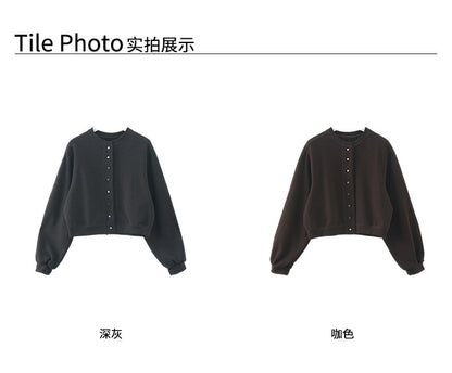 【H567】實拍秋冬挺版圓領棒球服外套251021