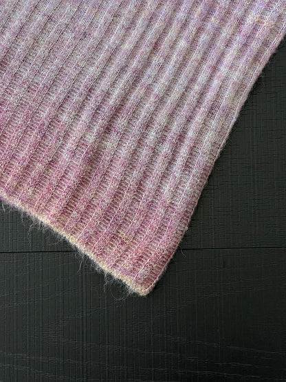 【cim0679】實拍韓國彩虹漸變長袖針織衫（羊毛11%)251114