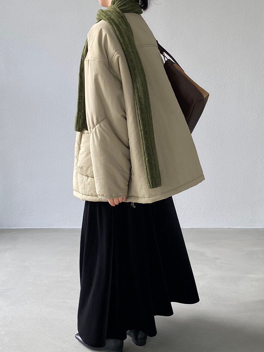 【cimz6376】實拍日系復古工裝夾棉加厚外套251120