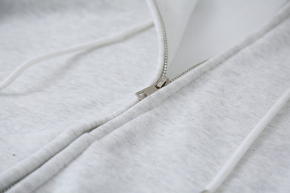 【LD11030】實拍冬季慵懶加絨加厚連帽衞衣外套251124