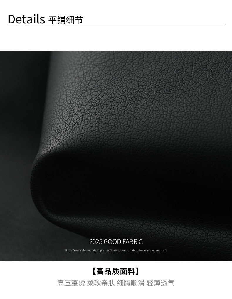 【H5485】實拍高級感毛領PU皮衣夾棉加厚外套251109