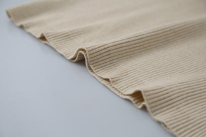 【LD11026】實拍絕美法式針織坑條假2件針織衫251124