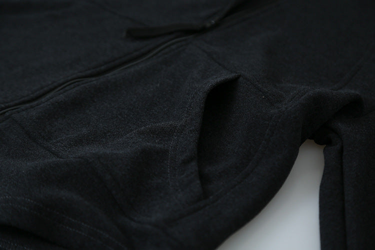 【LD3293】實拍立領雙頭拉鍊衞衣外套251103