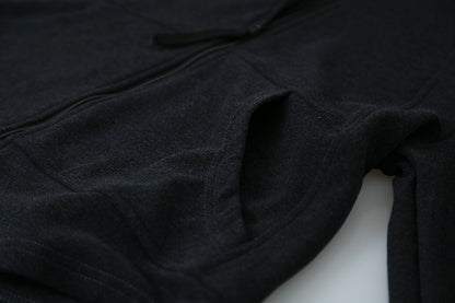 【LD3293】實拍立領雙頭拉鍊衞衣外套251103