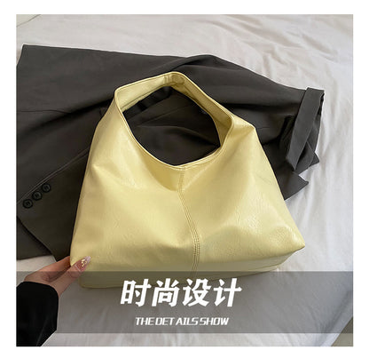 【B7806】法式慵懶時尚百搭手提單肩包250514