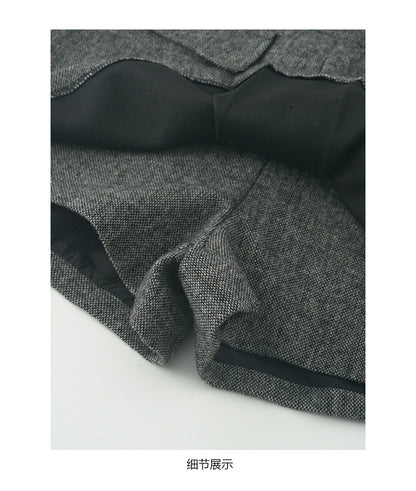 【H5523】實拍S~XL氣質千金質感高腰A字裙褲251125