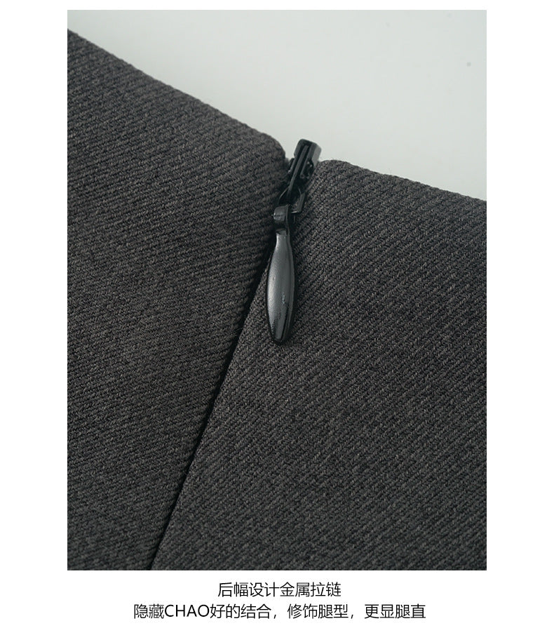 【H5418】實拍早秋復古辣妹顯瘦短褲裙250909