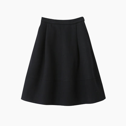 【LD11046】實拍miu感花苞毛尼a字裙251202