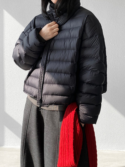 【cimz6383】實拍高領寶款排骨白鴨絨外套（白鴨絨90）251120