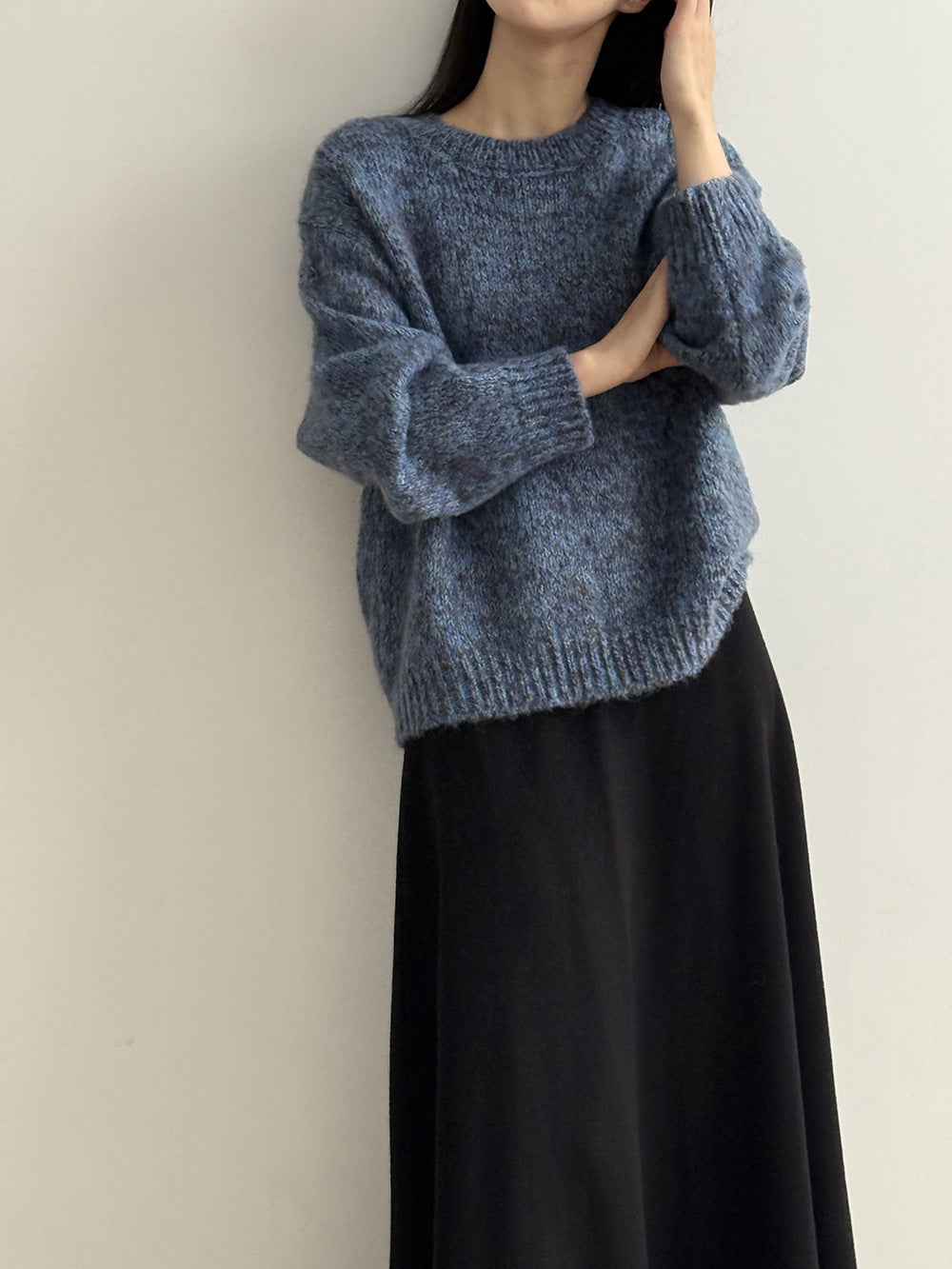 【Y2530】實拍冬季雜色古着針織毛衣(含羊毛6%)251106