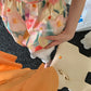 【L6363】實拍夏季法式甜美油畫吊帶雪紡上衣240419