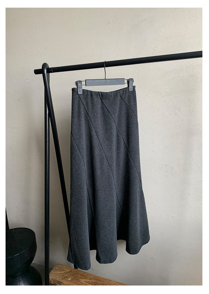 【H5520】實拍冬季法式高級魚尾裙251125