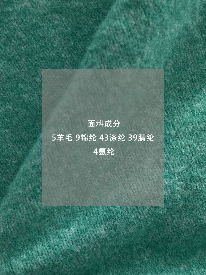 【cim5921】實拍冬季簡約保暖舒適針織毛衣（含羊毛5％）251114