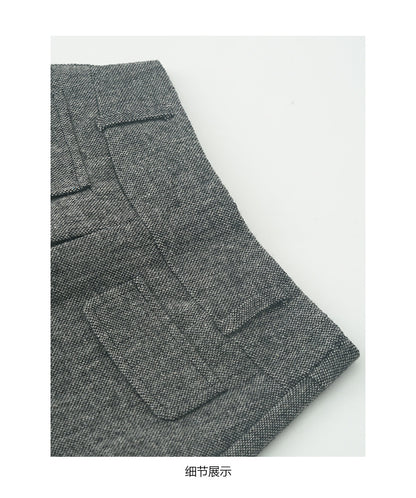 【H5523】實拍S~XL氣質千金質感高腰A字裙褲251125