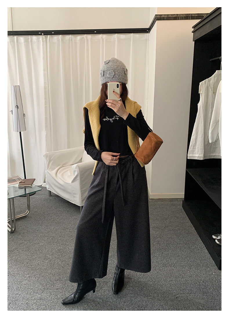 【H5482】實拍磨毛舒適質感刺繡長袖T恤251109