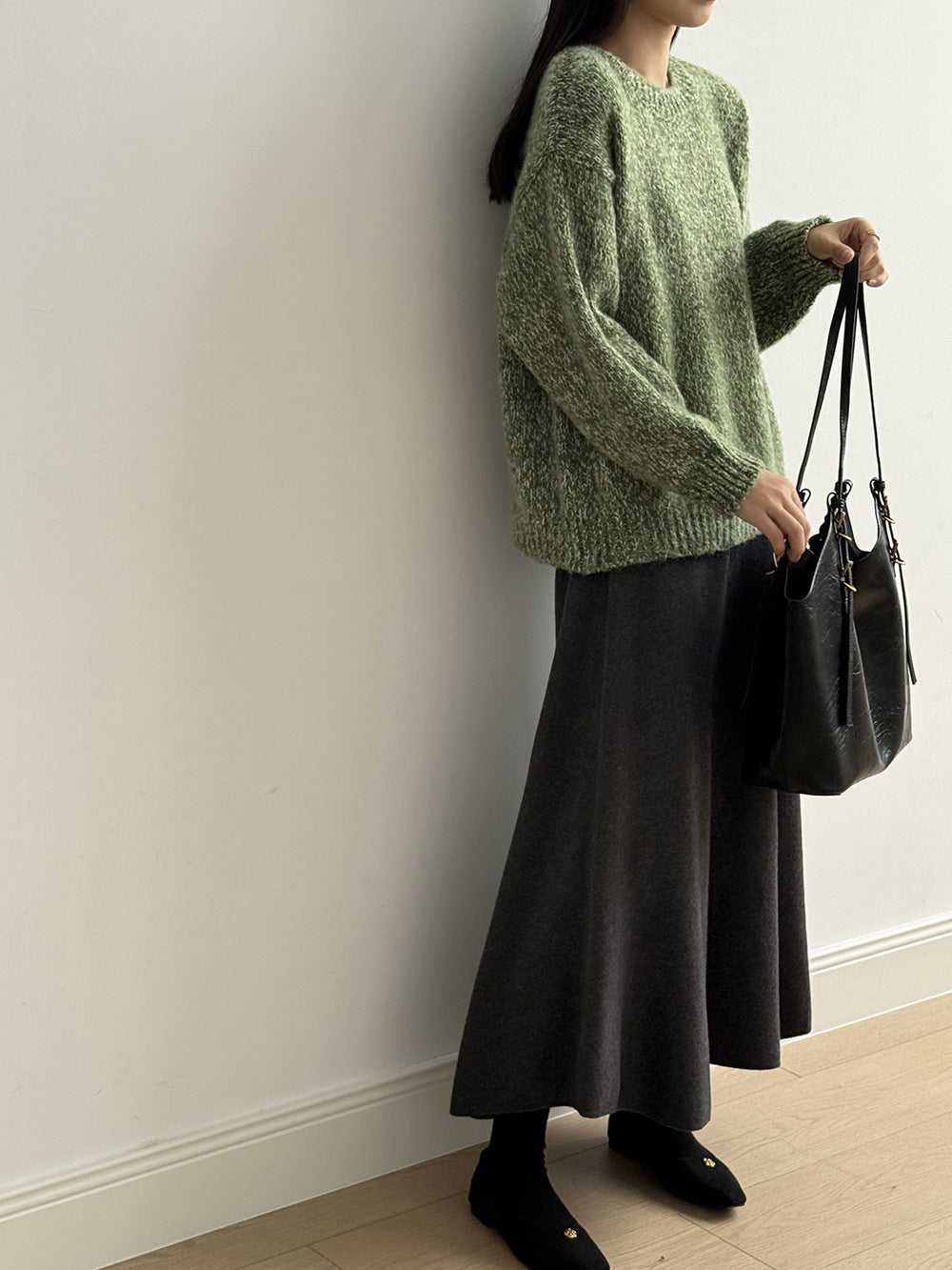 【Y2530】實拍冬季雜色古着針織毛衣(含羊毛6%)251106