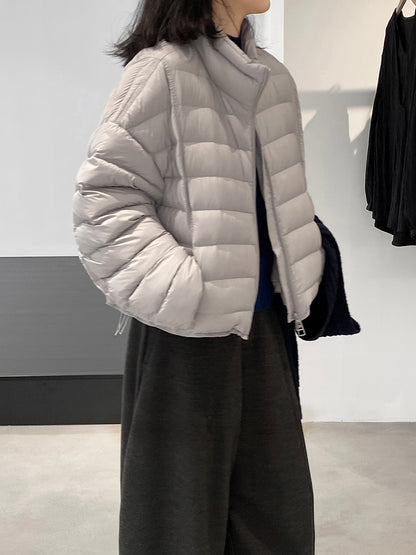 【cimz6383】實拍高領寶款排骨白鴨絨外套（白鴨絨90）251120
