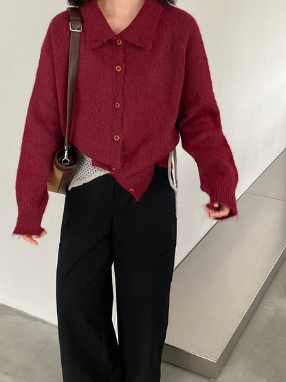 【cim8616】實拍質感加厚慵懒態度高領針織毛衣251114