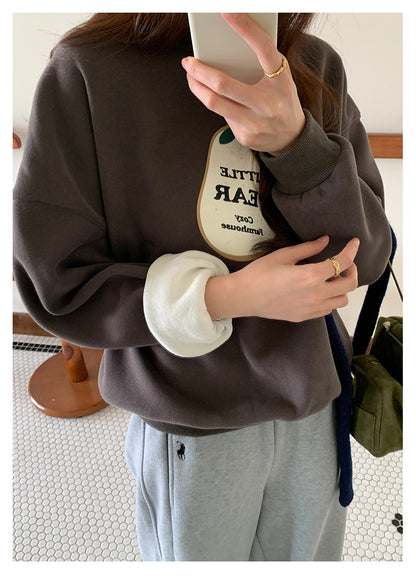 【H5515】實拍酪梨印花厚款加絨衛衣
251118