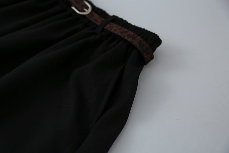 【LD11034】實拍毛呢超顯瘦保暖高腰大裙擺a字裙251124