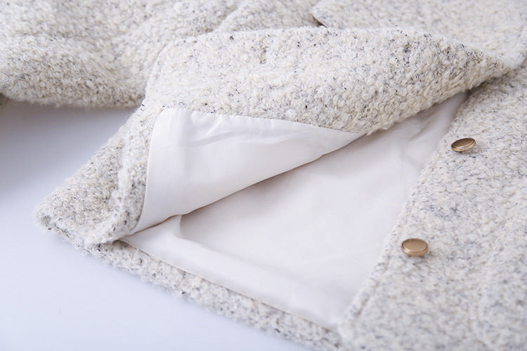 【LD9507】實拍高級感小香風粗花呢子外套251110