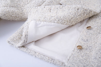 【LD9507】實拍高級感小香風粗花呢子外套251110