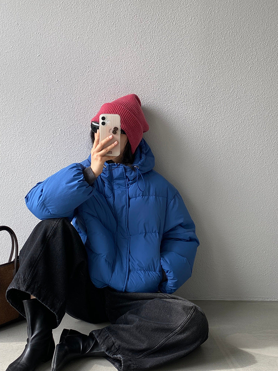 【cimz1728】實拍輕暖90％白鴨絨連帽羽絨外套251201