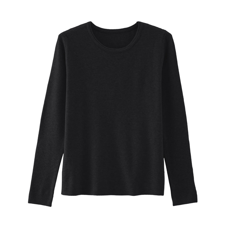 【H5510】實拍5色簡約雙層領針織T恤
251118