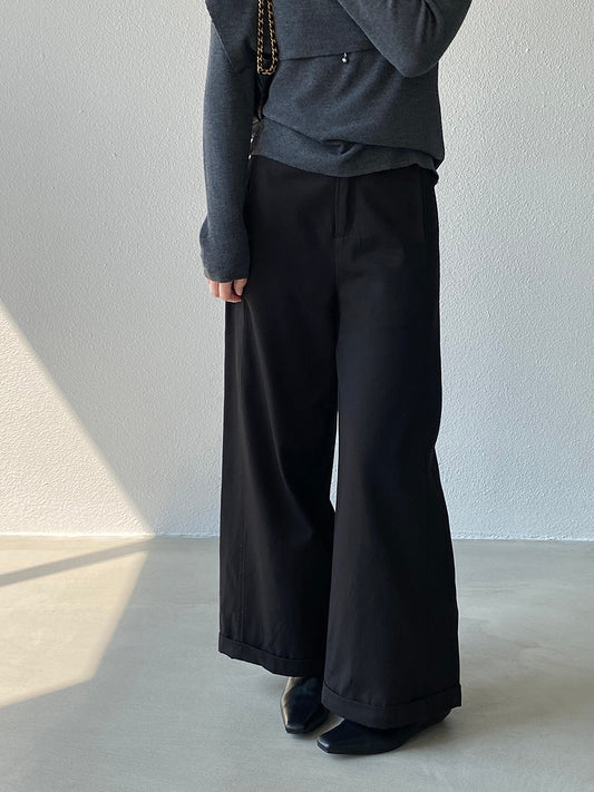 【cim1678】實拍法式高級優雅感顯瘦天絲棉直筒褲251030