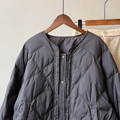 【Y82653】實拍輕保暖羽絨外套(含90％白鴨絨)251016