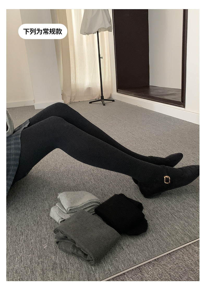 【H5504】實拍高腰收腹彈性超顯瘦連腳內搭褲一般款/加厚款251118