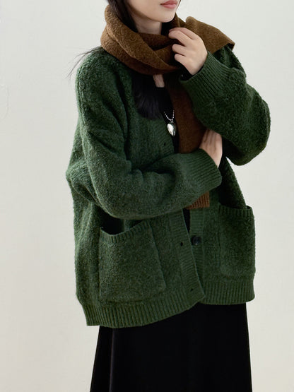 【Y237】實拍慵懶針織毛衣外套(含羊毛6%)251106