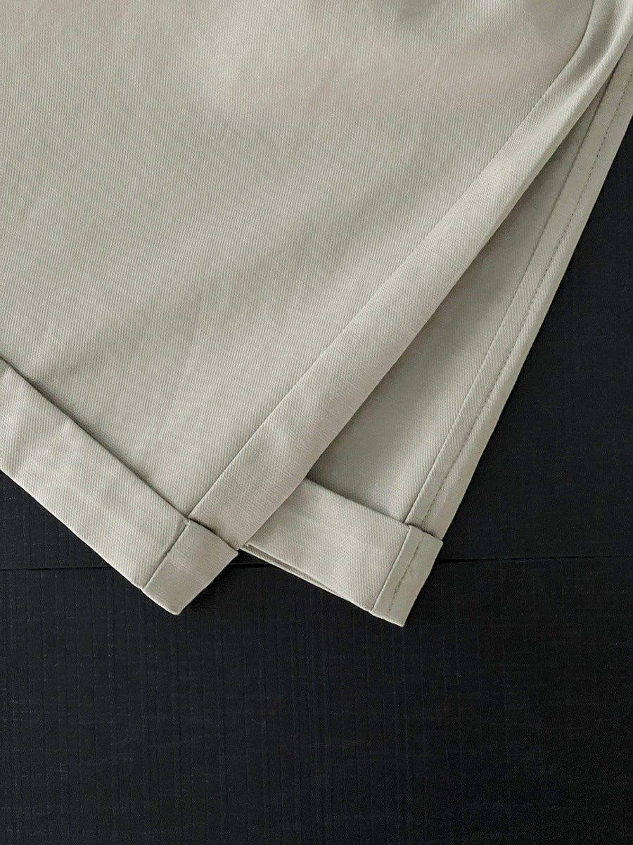 【cim1678】實拍法式高級優雅感顯瘦天絲棉直筒褲251030