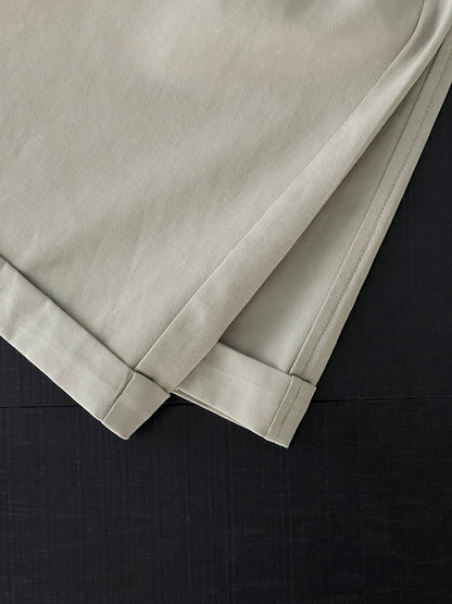 【cim1678】實拍法式高級優雅感顯瘦天絲棉直筒褲251030